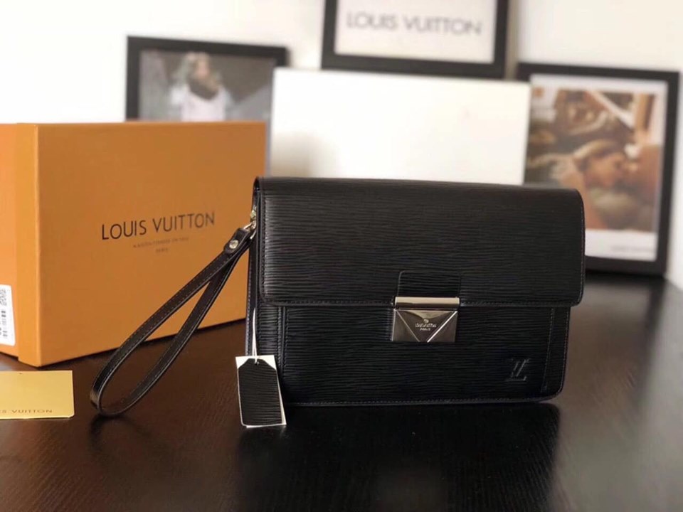 Ví Da Cầm Tay Nam - Cao cấp Louis Vuitton- LKM174 - LOUIS LUXURY